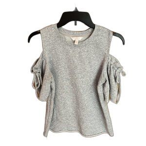 Women's LC Lauren Conrad Weekend Cold-Shoulder Ruffle‎ Sweatshirt